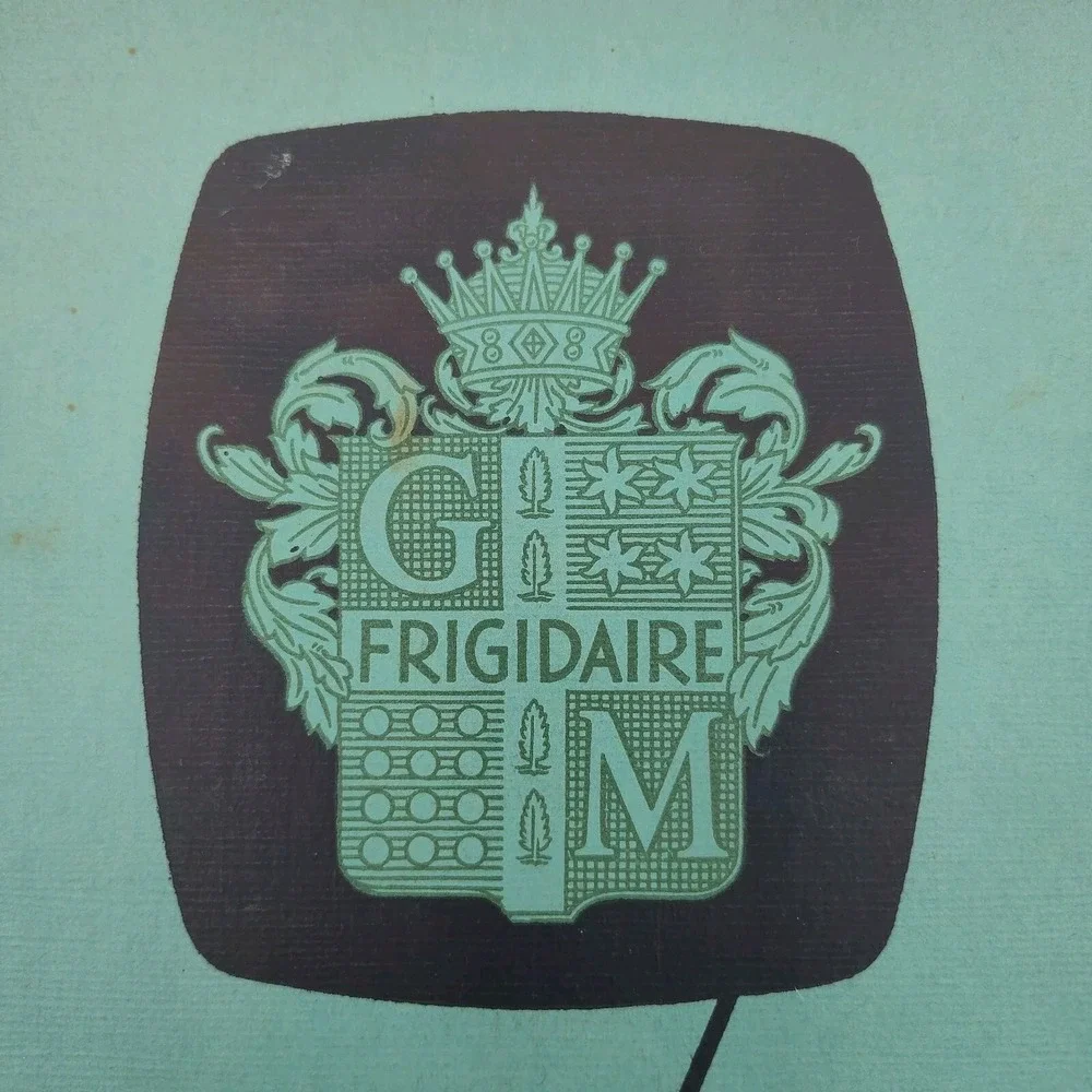 Rare 1931 Recipe CookBook Dezerts Frozen cook book Frigidaire 